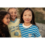 Mini Rodini Yellow To The Moon Emb Sweatshirt