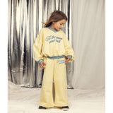 Mini Rodini Yellow To The Moon Emb Sweatpants