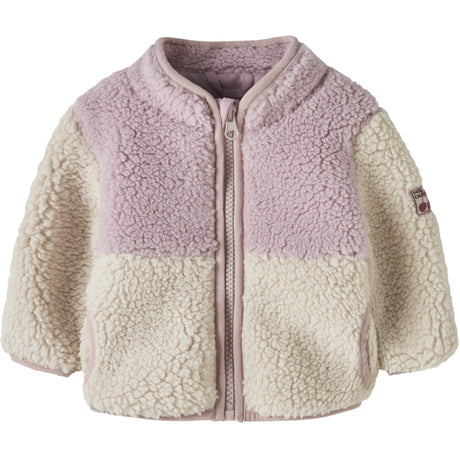 Name It Violet Ice Nbfmacey Teddy Jacket Block