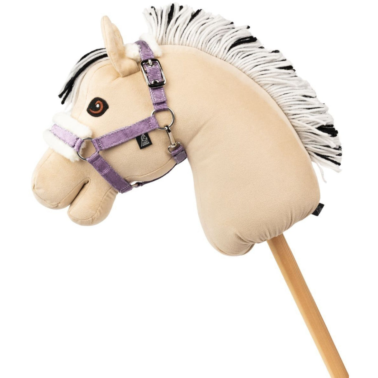 My Hobby Horse Purple Lambskin Halter For Hobby Horse