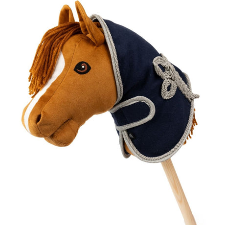 My Hobby Horse Navy Fleece Blanket For Hobby Horse