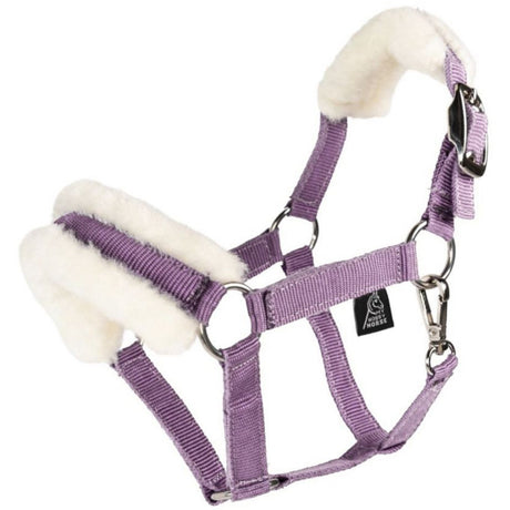 My Hobby Horse Purple Lambskin Halter For Hobby Horse