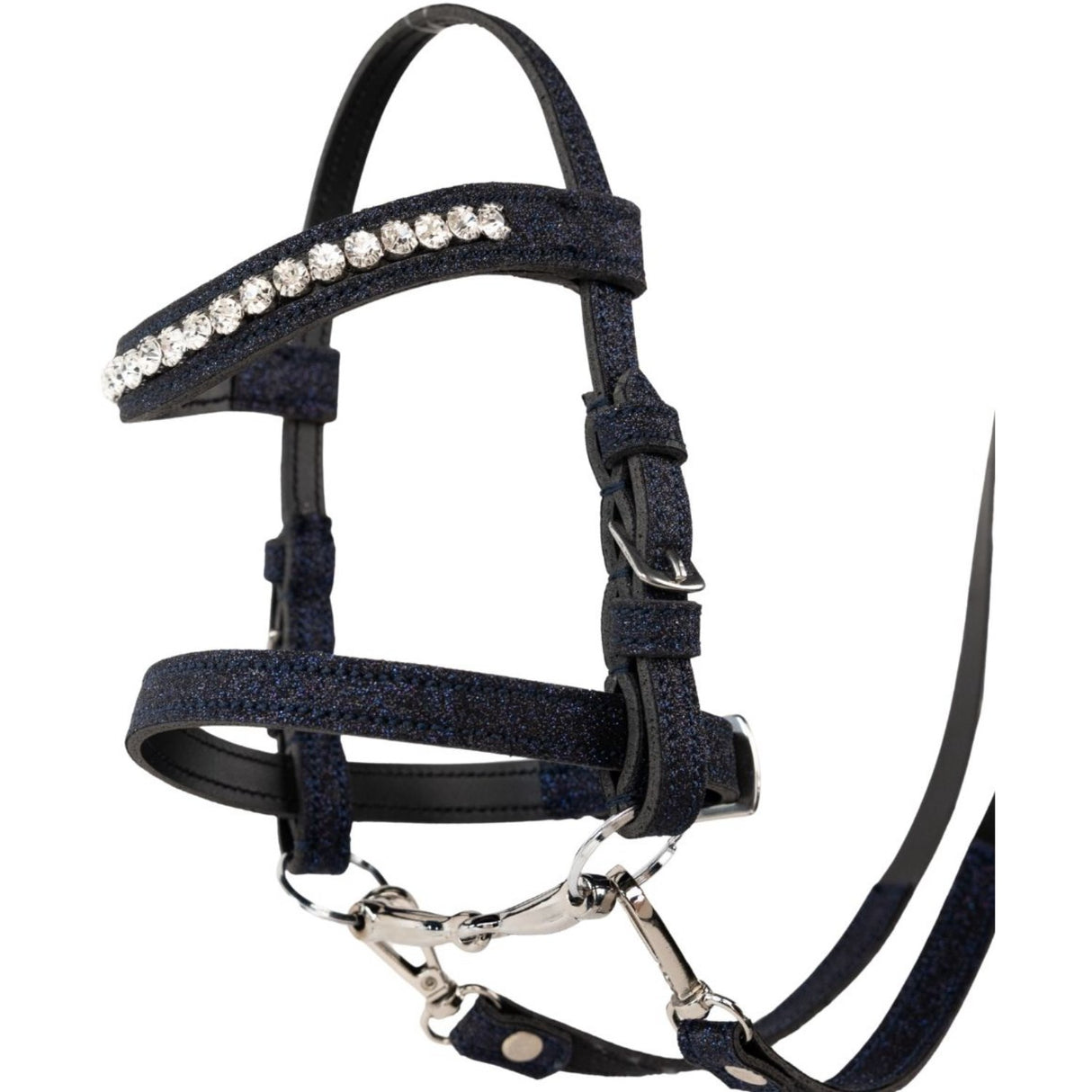My Hobby Horse Navy Glitter Bridle For Hobby Horse