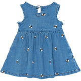 Petit Piao Light Blue Denim Emb Ppjubii S_L Denim Dress