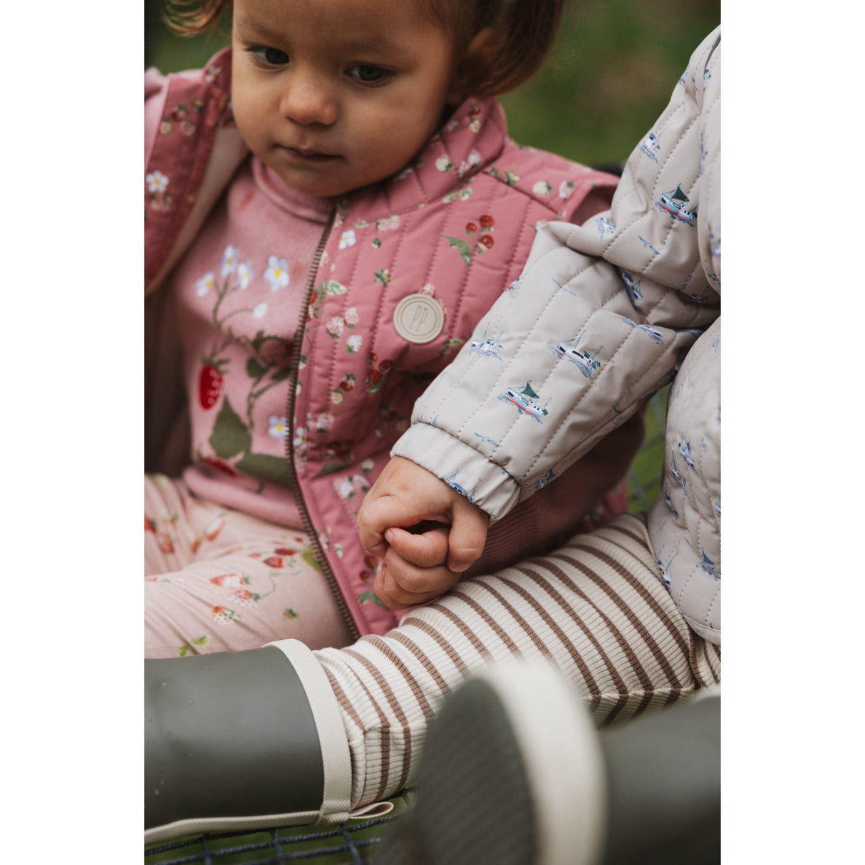 Petit Piao Dusty Rose PPEllen Knit Pullover