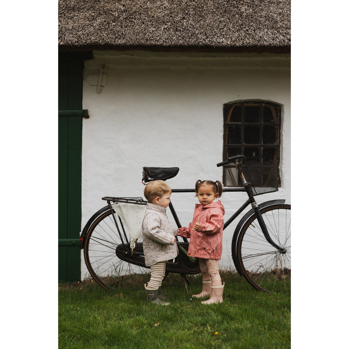 Petit Piao Oxford Tan Boat AOP PPEver Thermo Jacket