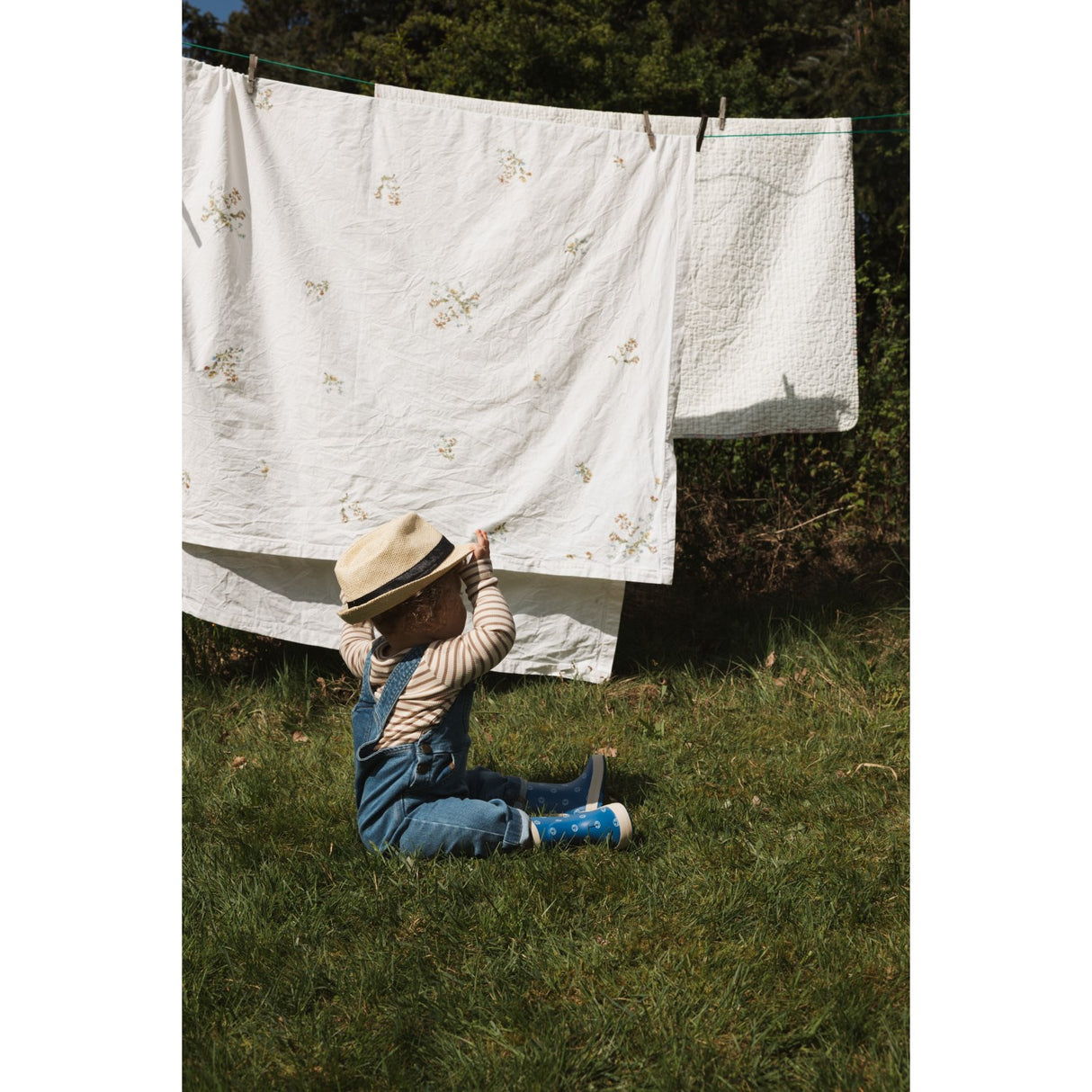 Petit Piao Ginger Snap Striped PPSky L_S Body