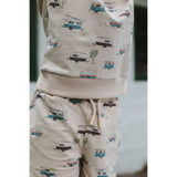 Petit Piao Eggnog Camper Aop Ppsun Shorts
