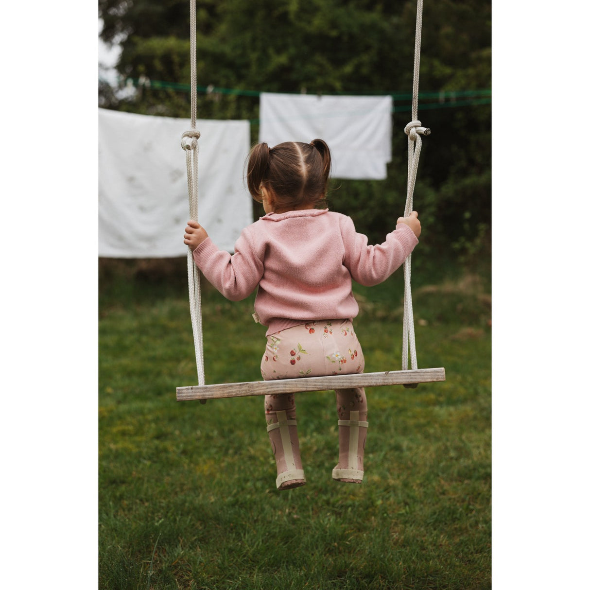 Petit Piao Dusty Rose PPEllen Knit Pullover