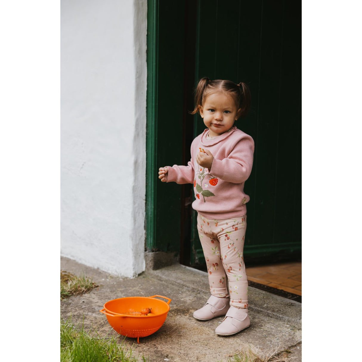 Petit Piao Dusty Rose PPEllen Knit Pullover