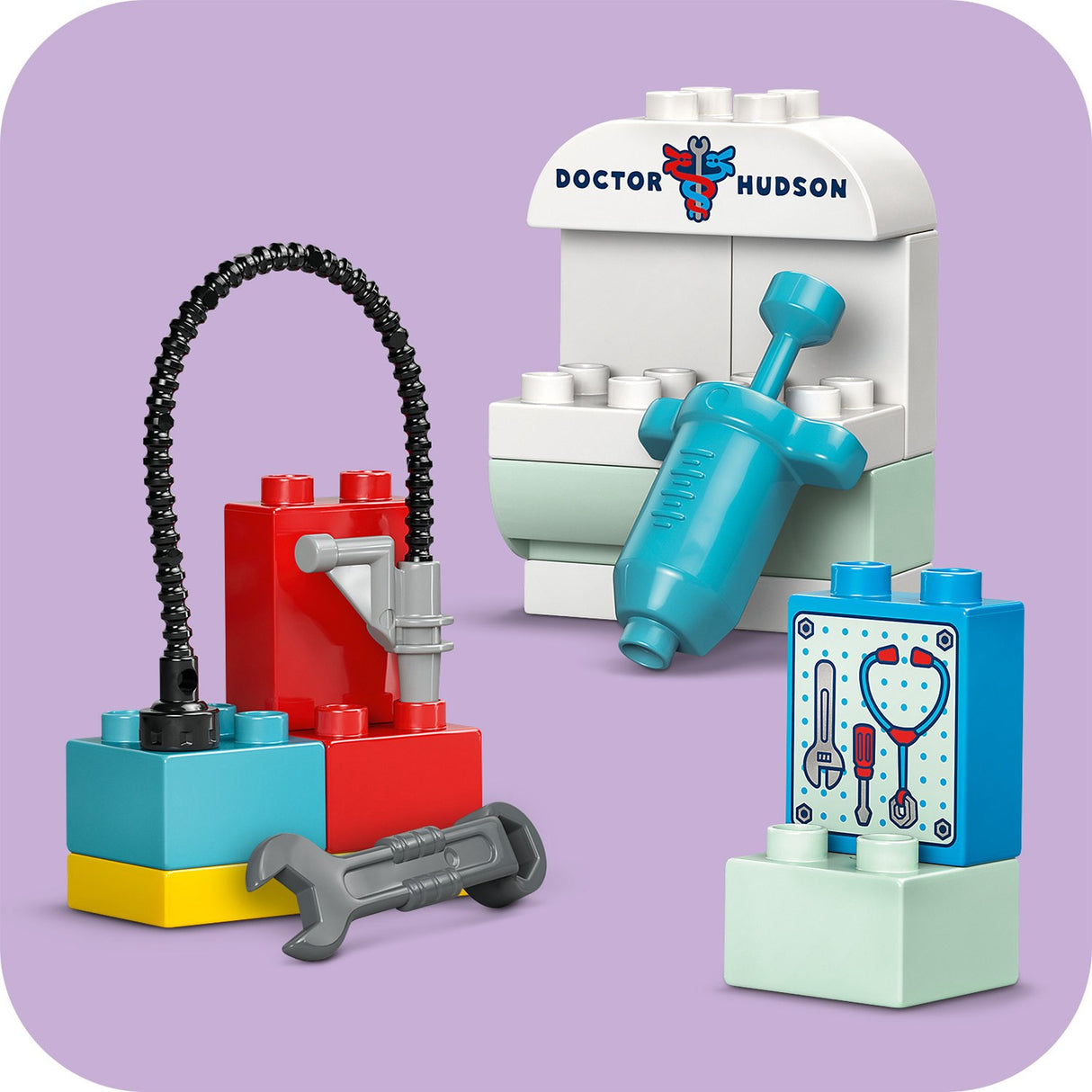 LEGO® DUPLO Disney TM - Lynet McQueens Besøg I Docs Værksted 10456