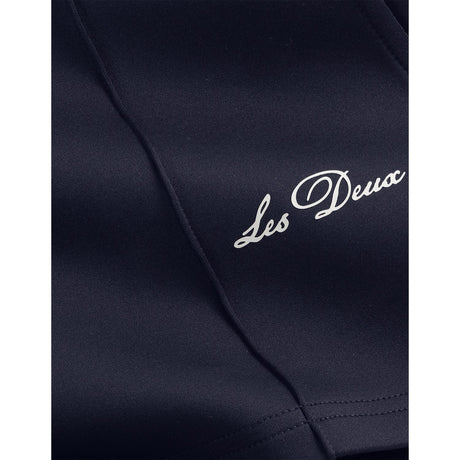 Les Deux Kids Dark Navy Ballier Crew Track Shorts