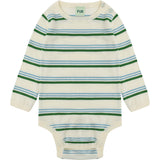 FUB Ecru/Pine Baby LS Body