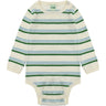 FUB Ecru/Pine Baby LS Body