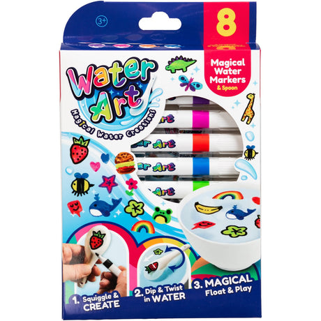 Water Art Set With 8 Markers
