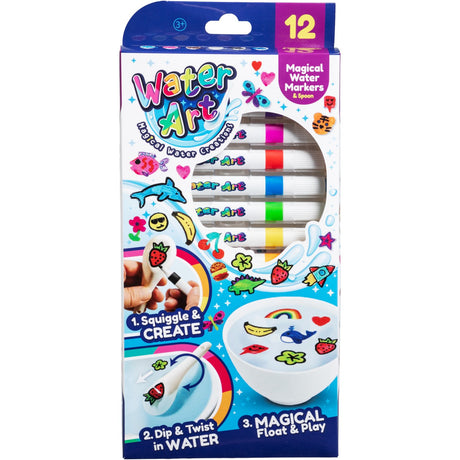 Water Art Set With 12 Markers
