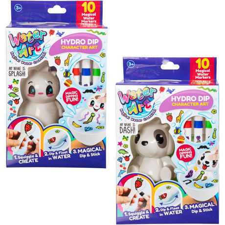 Water Art Hydro Dipping Set With 12 Markers Assorted