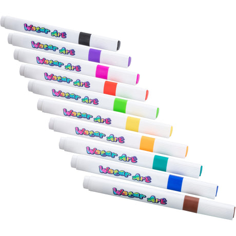 Water Art Sticker Set With 10 Markers