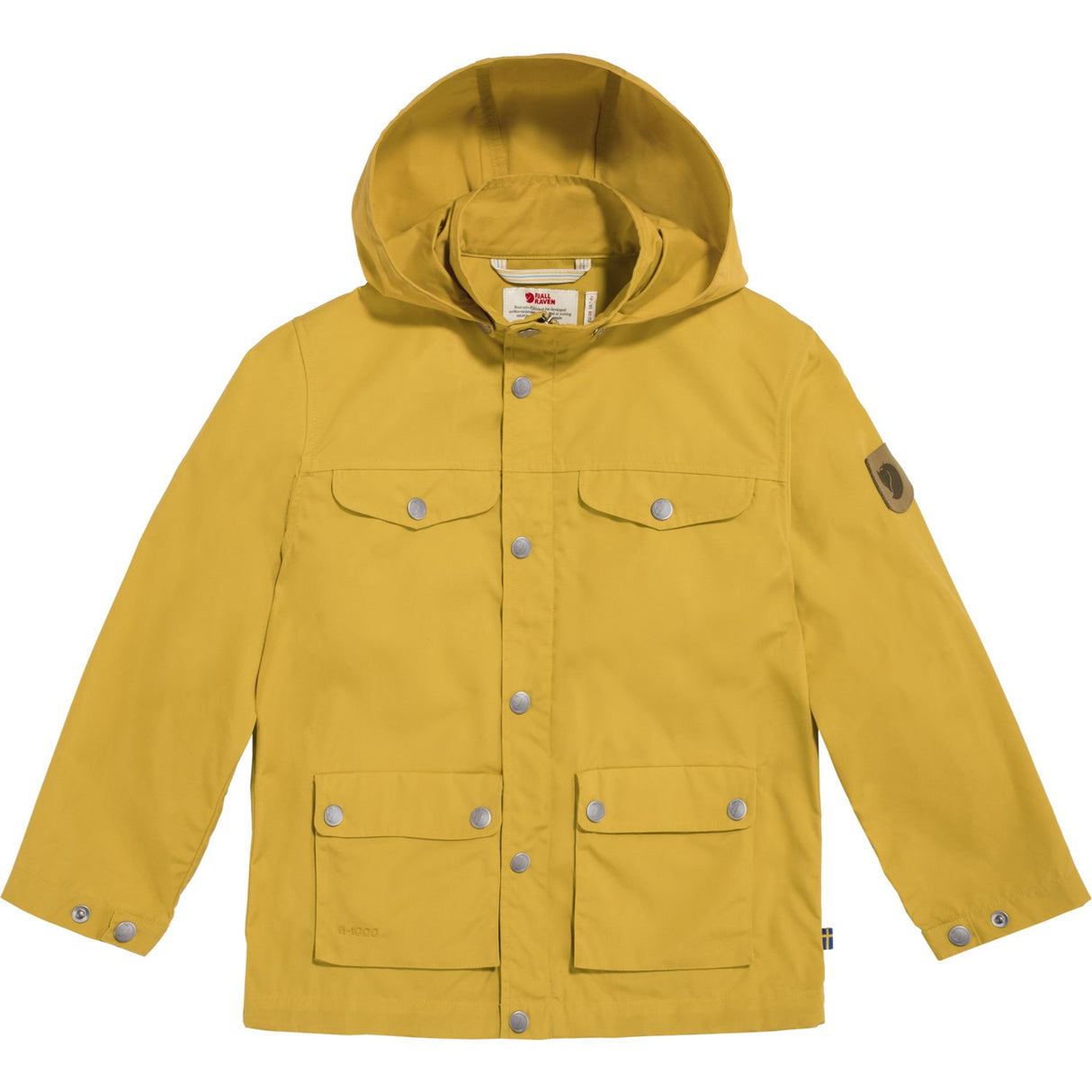 Fjällräven Mustard Yellow Kids Greenland Jacket