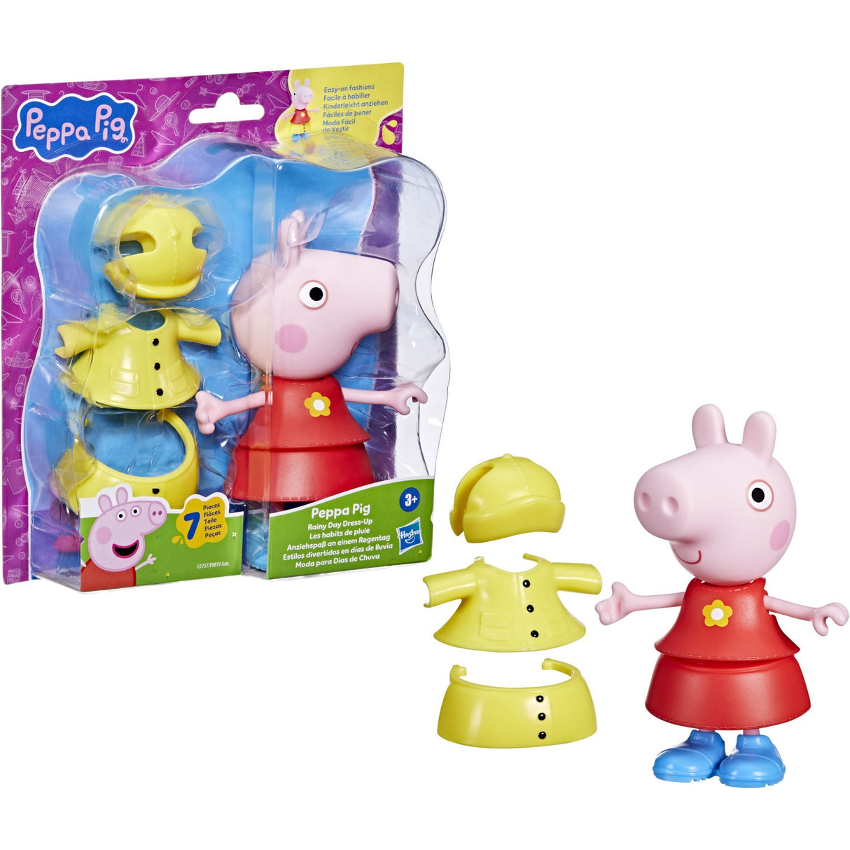 Peppa Pig Påklædningsfigur Peppa Pig Rainy Day