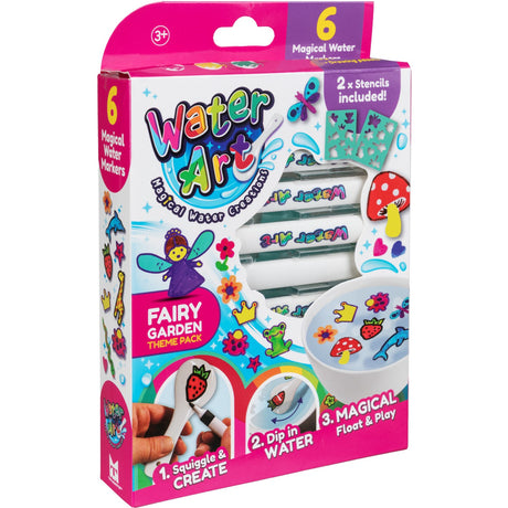 Water Art 6 Markers Fairy Theme
