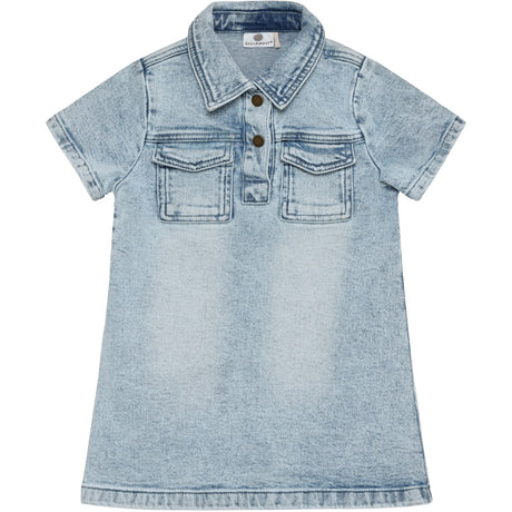 En Fant Light Blue Denim Dress Denim