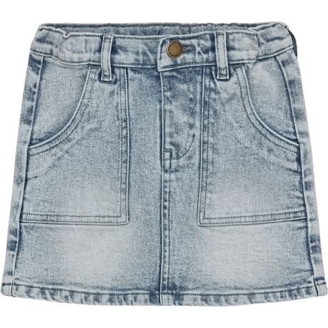 En Fant Light Blue Denim Skirt Denim