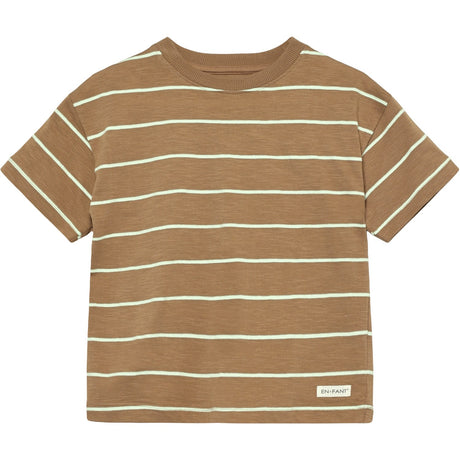 En Fant Tiger'S Eye T-Shirt Ss Stripe