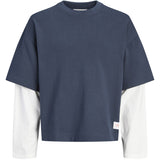 Jack & Jones Junior Outer Space Jcoecho Double Layered Sweat Cn Jnr