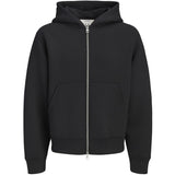 Jack & Jones Junior Black Jcolegacy Sweat Scuba Zip Hood Sn Jnr