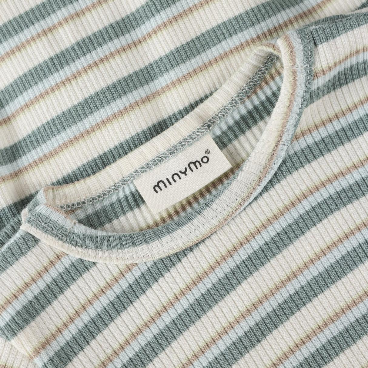 Minymo Lily Pad Body Ls Y/D Rib