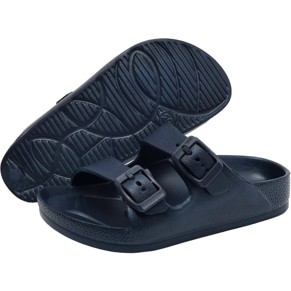 Color Kids Dress Blues Sandals W. Buckles