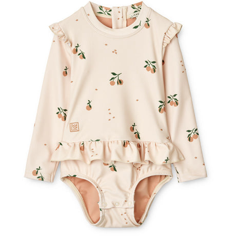 LIEWOOD Peach / Sea Shell Sille Baby Printed Swimsuit