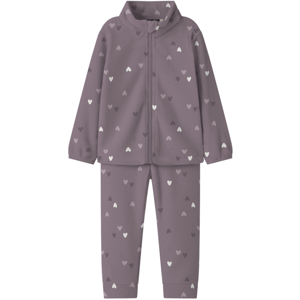 Name It Toadstool Hearts Nmnspektra Fleece Set Aop Fo