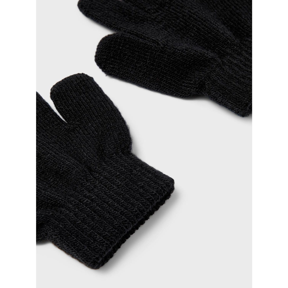 Name It Black Nmnmagic Knit Gloves 3P