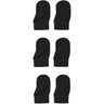 Name It Black Nmnmagic Knit Mittens 3P