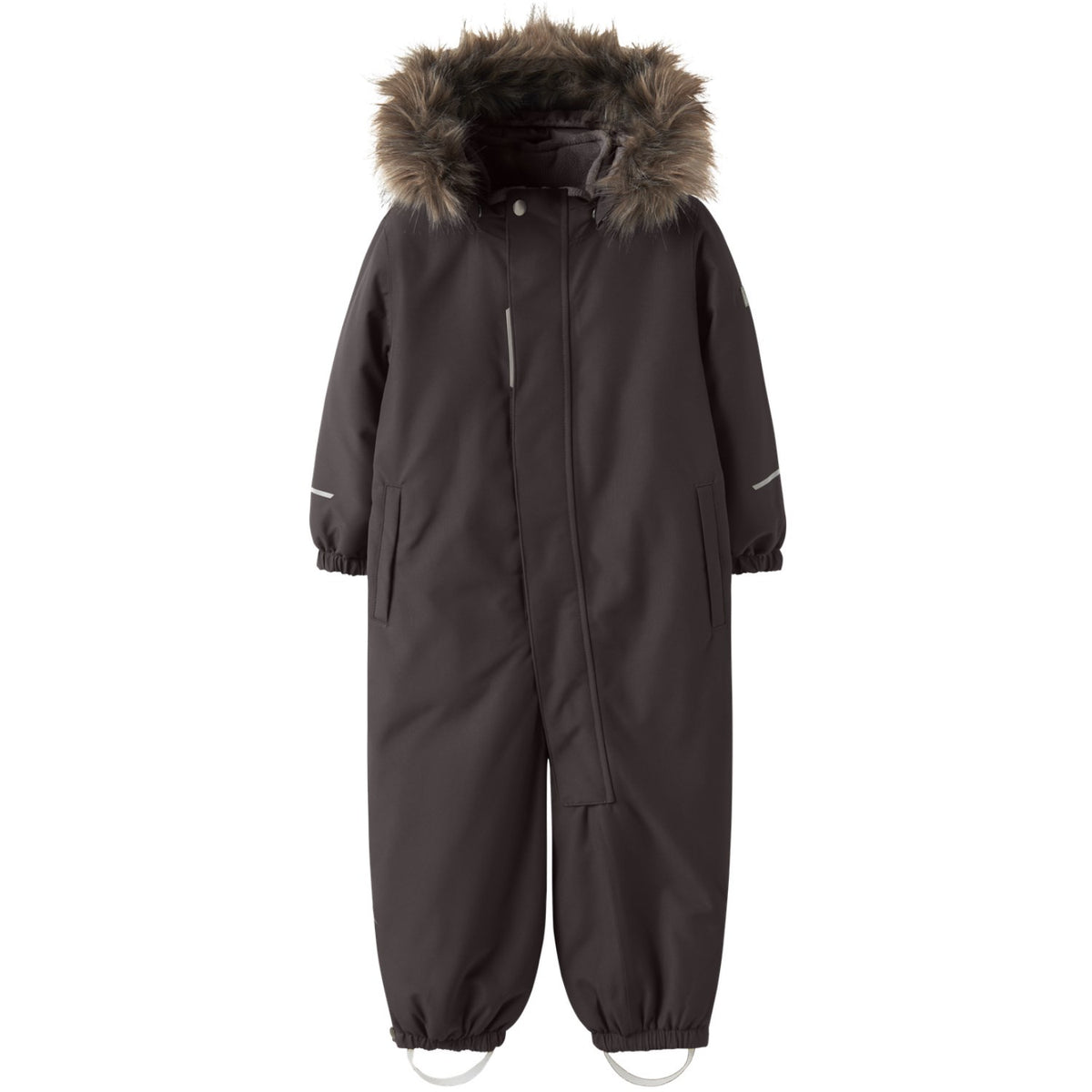 Name It Seal Brown Nmnsnow10 Suit Solid Fo Noos