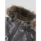 Name It Blackened Pearl Vehicles Adventures Nmmsnow10 Suit Aop Fo Noos
