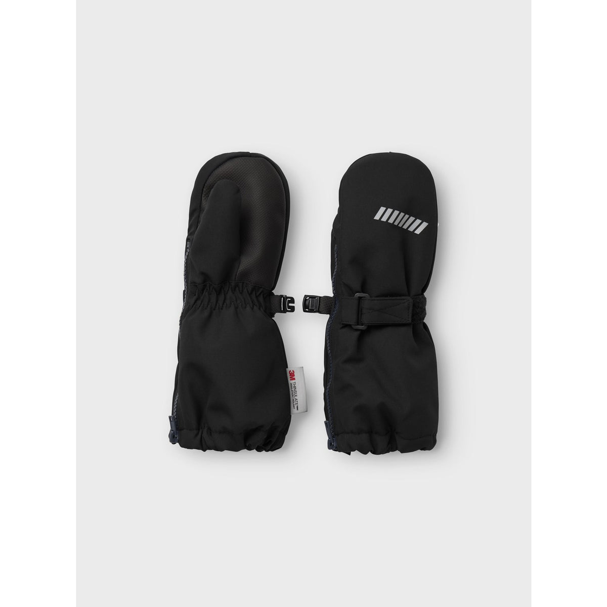 Name It Black Nmnsnow10 Mitten Fo Noos