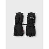Name It Black Nmnsnow10 Mitten Fo Noos