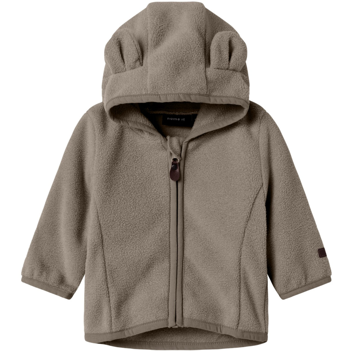 Name It Walnut Nbnmeeko Fleece Jacket Melange Noos