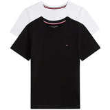 Tommy Hilfiger Black / White 2 Pk Ss Tee