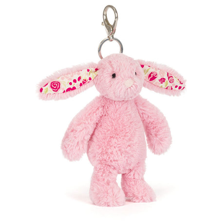 Jellycat Blushkin Blossom Luxe Bunny Bag Charm