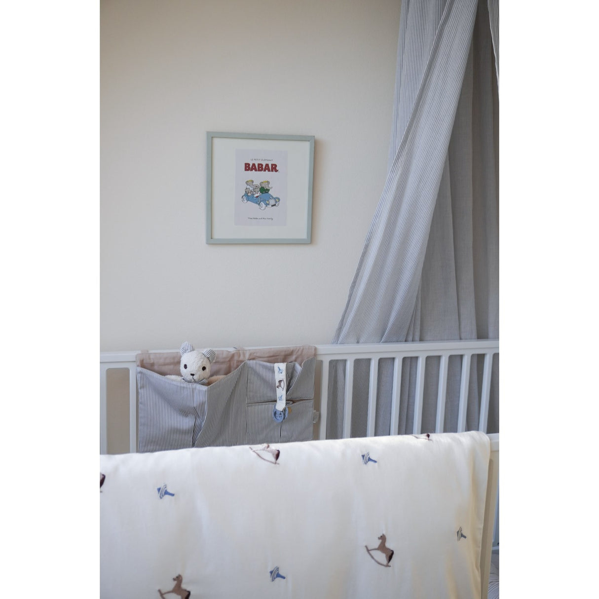 Cam Cam Copenhagen Vintage Toys Embroidered Baby Bedding Set