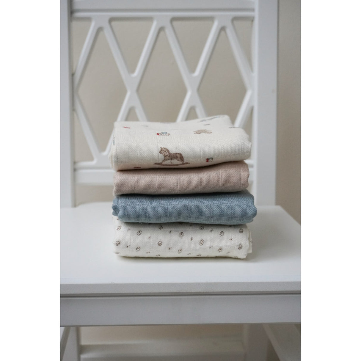 Cam Cam Copenhagen Rowan Printed Muslin Cloth 2-Pack