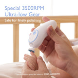 Momcozy Green Electric Baby Nail File - Low Noise