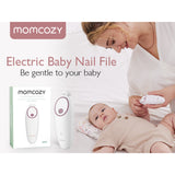 Momcozy Green Electric Baby Nail File - Low Noise