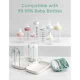 Momcozy Green 7 In 1 Baby Bottle Brush Set