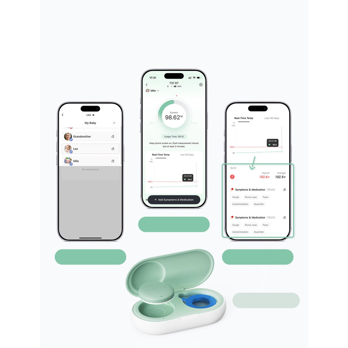 Momcozy Smart Baby Thermometer
