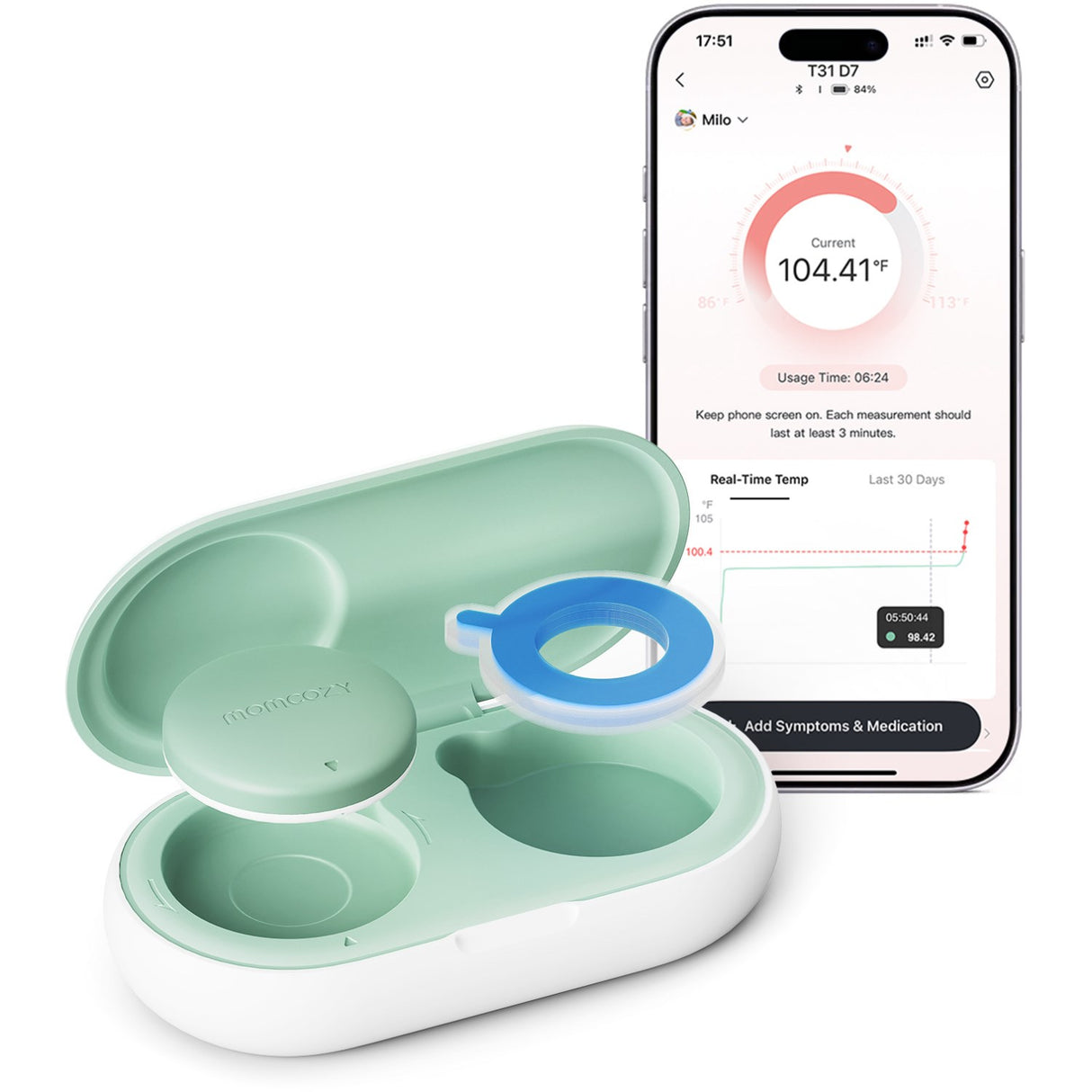 Momcozy Smart Baby Thermometer